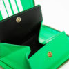 Embossed Box Wallet In Green